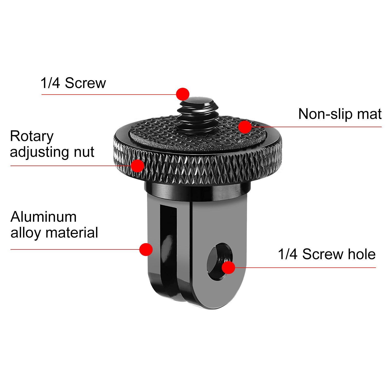 Camera Tripod Mount Adapter Premium Replaces Non Slip /4inch Screw Hole