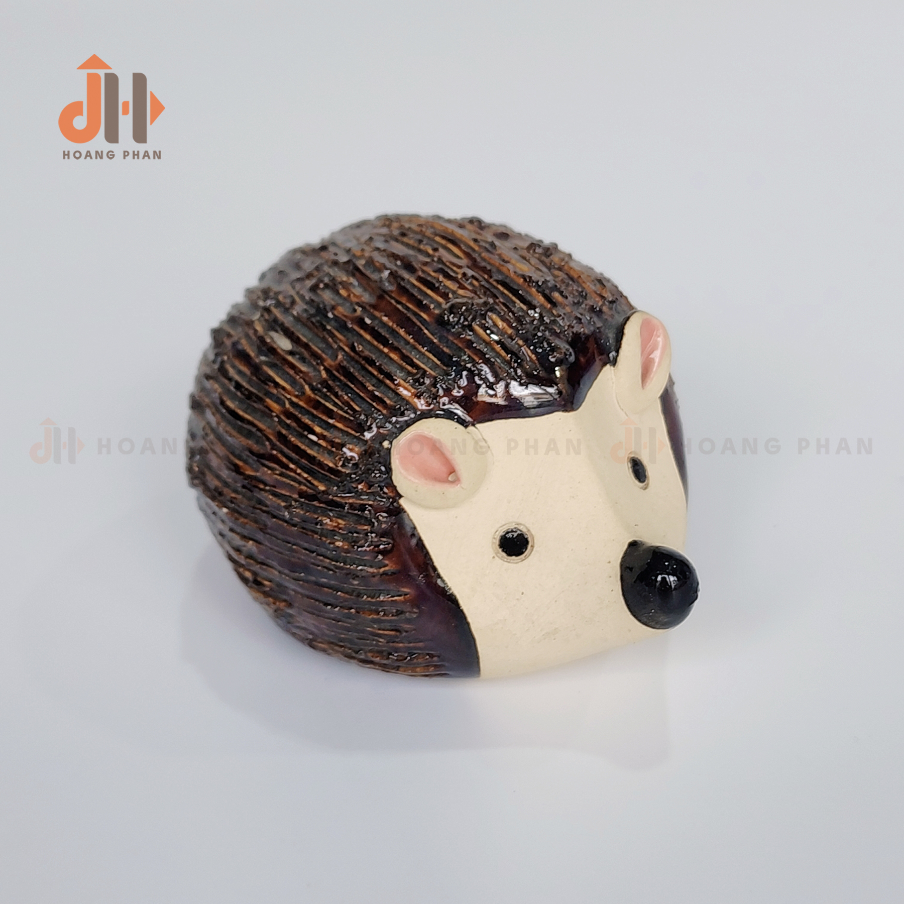 Nhím Gốm Trang Trí Tiểu Cảnh