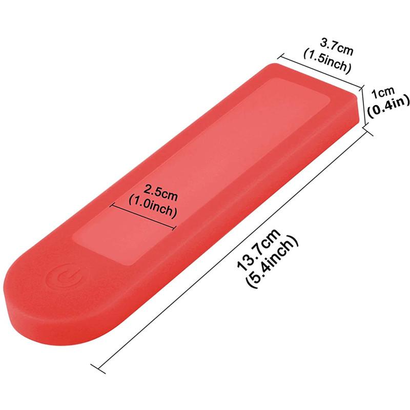 1PC Bảo vệ bảo vệ silicon không thấm nước Hiển thị màn hình Board Board Board Bảo vệ bảng điều khiển cho Xiaomi M365 Pro 1s Traffer điện Color: Pink