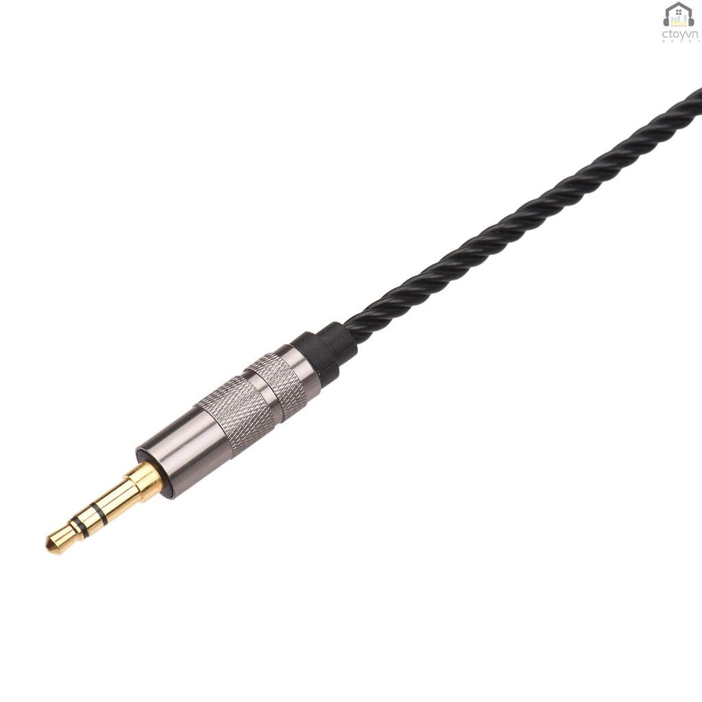 Dây cáp nâng cấp tai nghe 3.5mm thay thế cho Sennheiser Tai nghe HD414 HD650 HD600 HD580 HD565 HD545 HD535 HD525 HD265 HD25