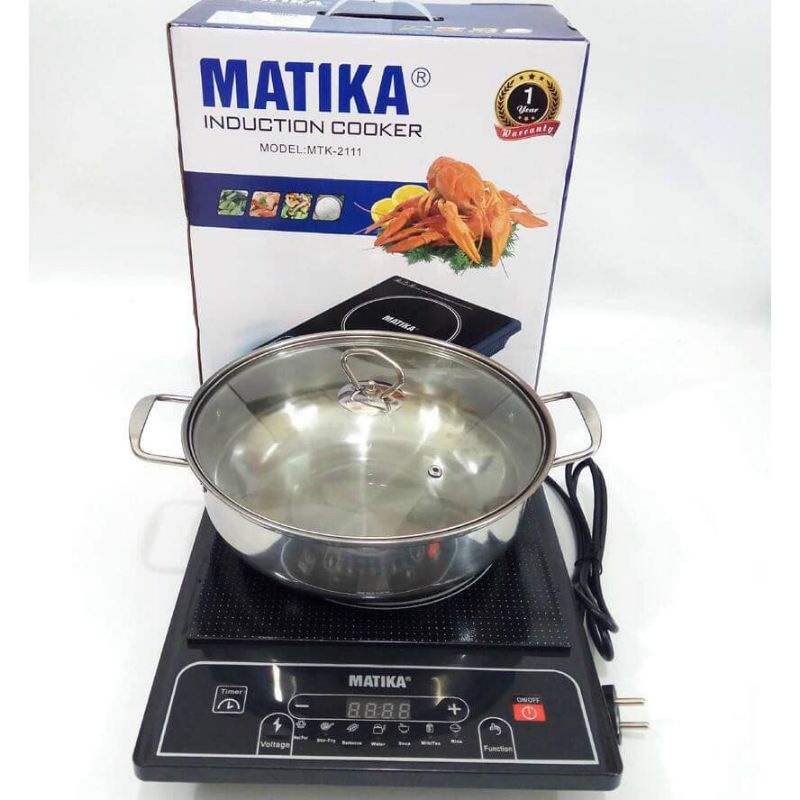 BẾP TỪ CAP CẤP MATIKA MTK-2111 (TẶNG KÈM NỒI) - Hàng nhập khẩu