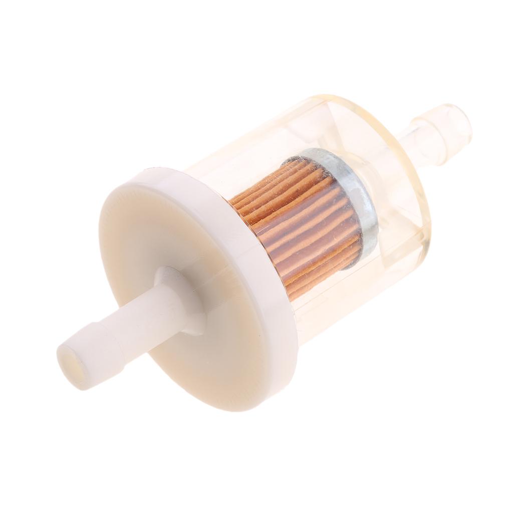 Universal Motorcycle 7mm In-line Gas Carburetor Fuel Filter for Honda