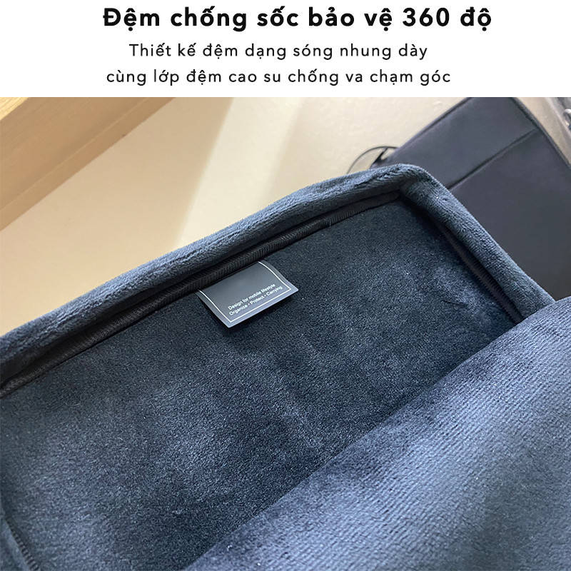 Túi xách Laptop, Macbook chống sốc : 13 - 15.6 inch W351 - Hàng Nhập Khẩu - 15 inch