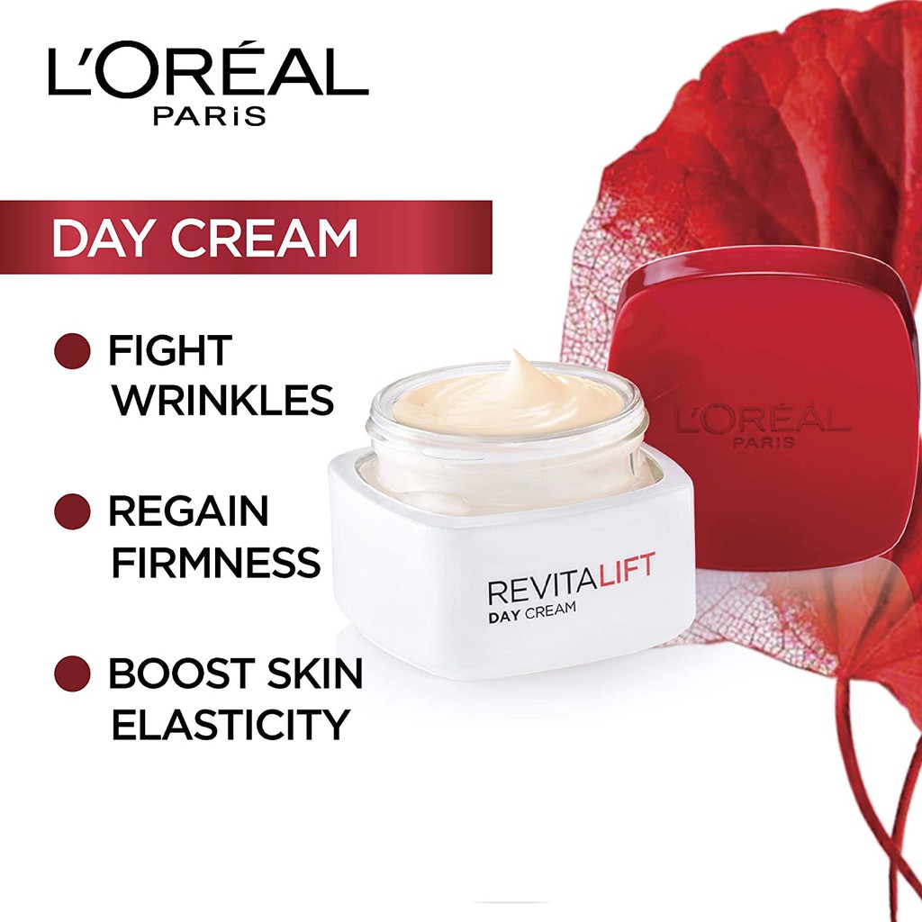 Kem Dưỡng Ngăn Ngừa Lão Hóa Ban Ngày L'Oreal Revitalift Moisturizing Cream Day SPF35