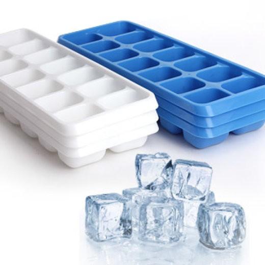 combo 3 khay đá nhựa tủ lạnh (mỗi khay 15 ô)