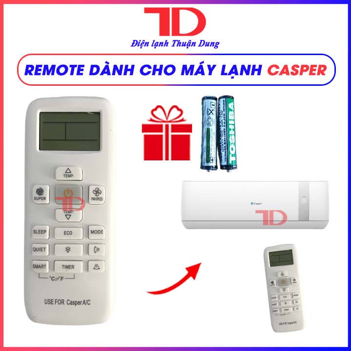 Remote điều khiển dùng cho điều hòa Casper