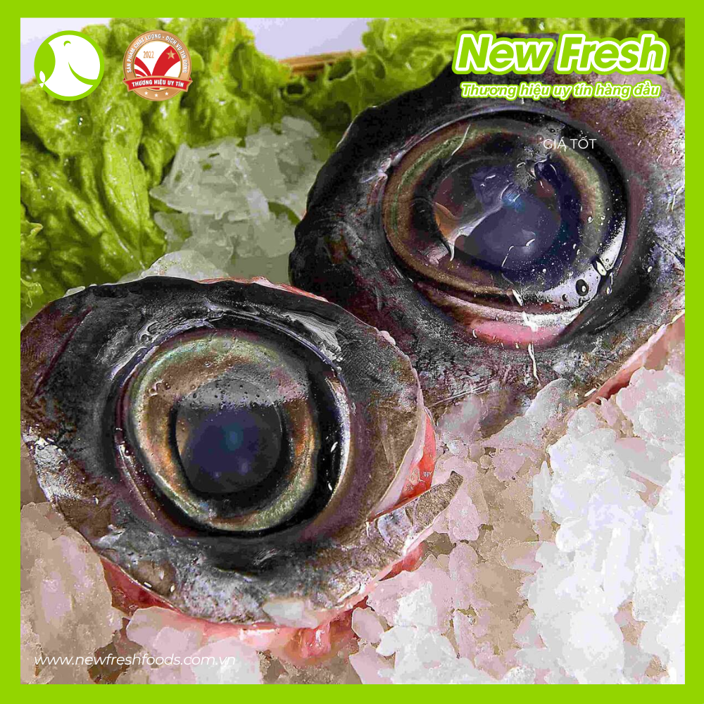 Mắt Cá Ngừ Đại Dương Size 4-6 Con Túi 1Kg