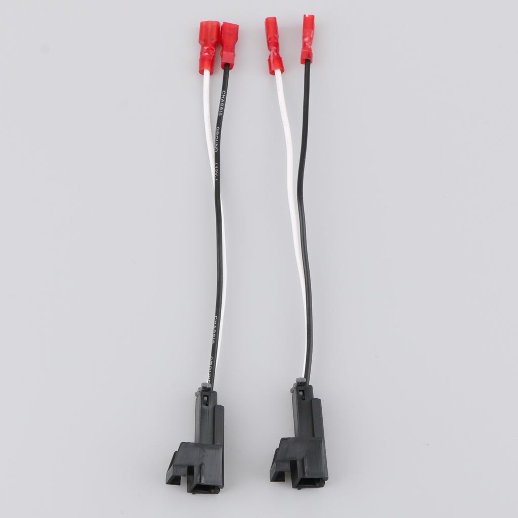 2 Pieces Car Audio Speaker Wire Harness for Chevrolet Hummer SUZUKI