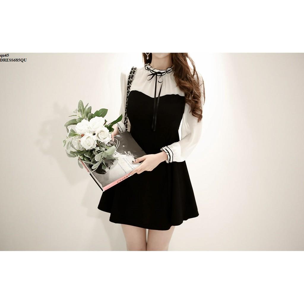 DRESS593 ĐẦM XÒE DỰ TIỆC NHÚN BÈO