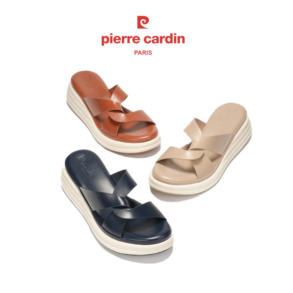 Dép Sandal Nữ Da Pierre Cardin PCWFWS233