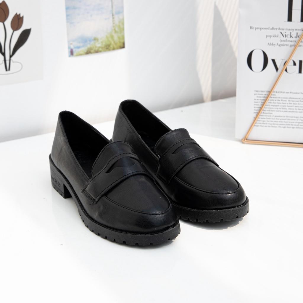 Giày Oxford thời trang MWC giày đế cao vintage hot trend hàn quốc NUOX- 9603