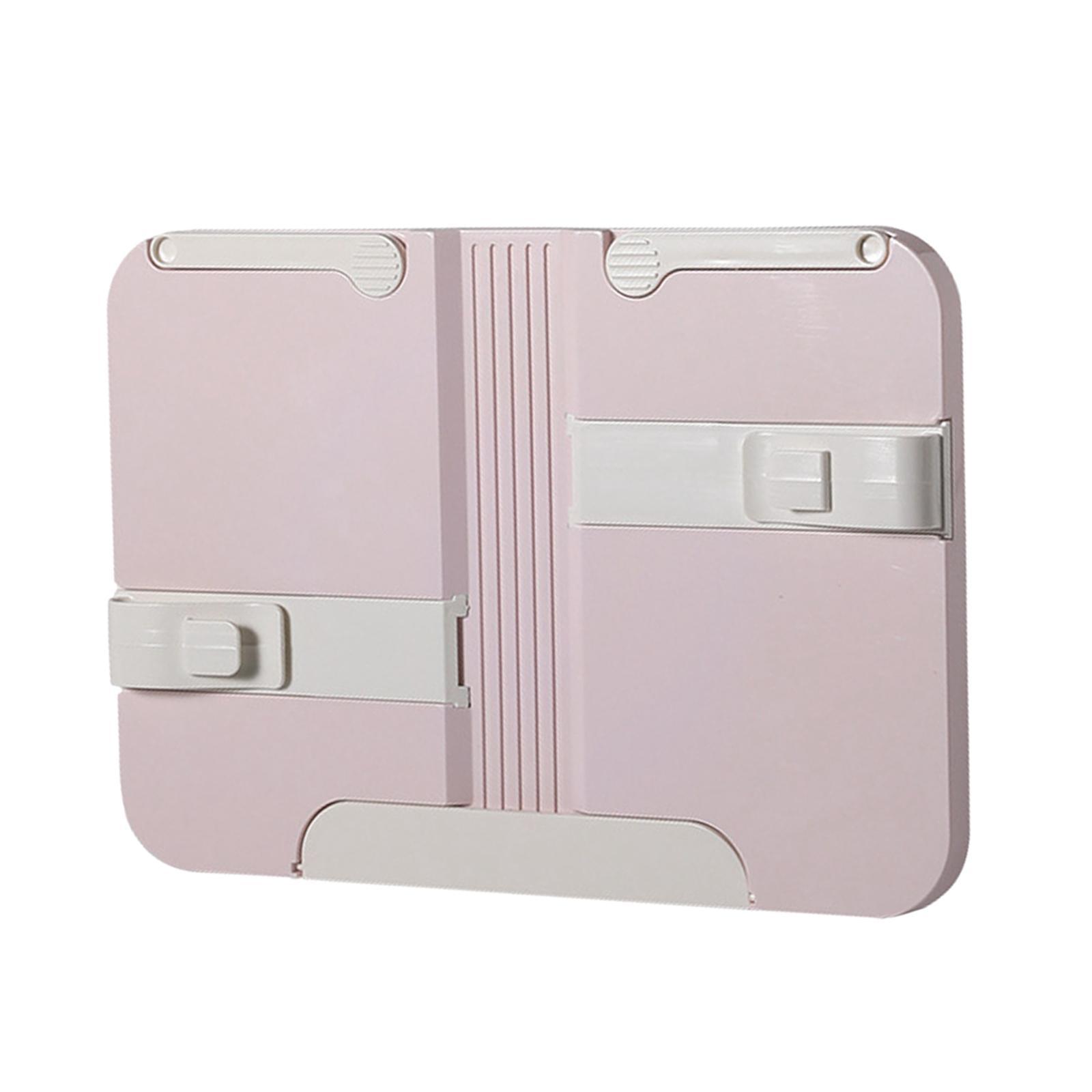 Table Book Holder Folding Book Stand for Reading Books Stand Recipe Shelf Portable Foldable Desk Bookstand for Office Documents Books Tablet