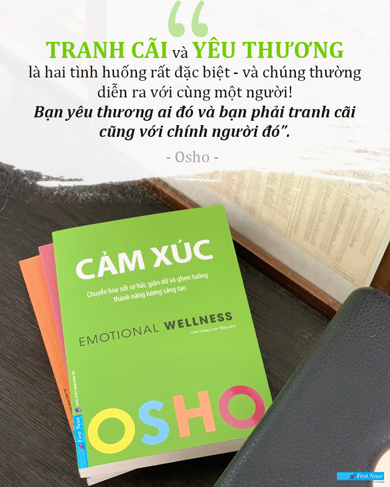 Sách OSHO Cảm Xúc - Emotional Wellness