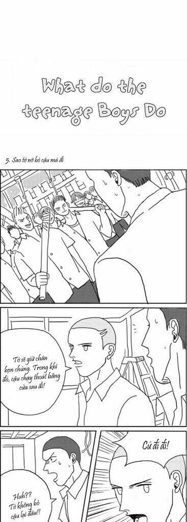 what do the teenage boys do chapter 5 1