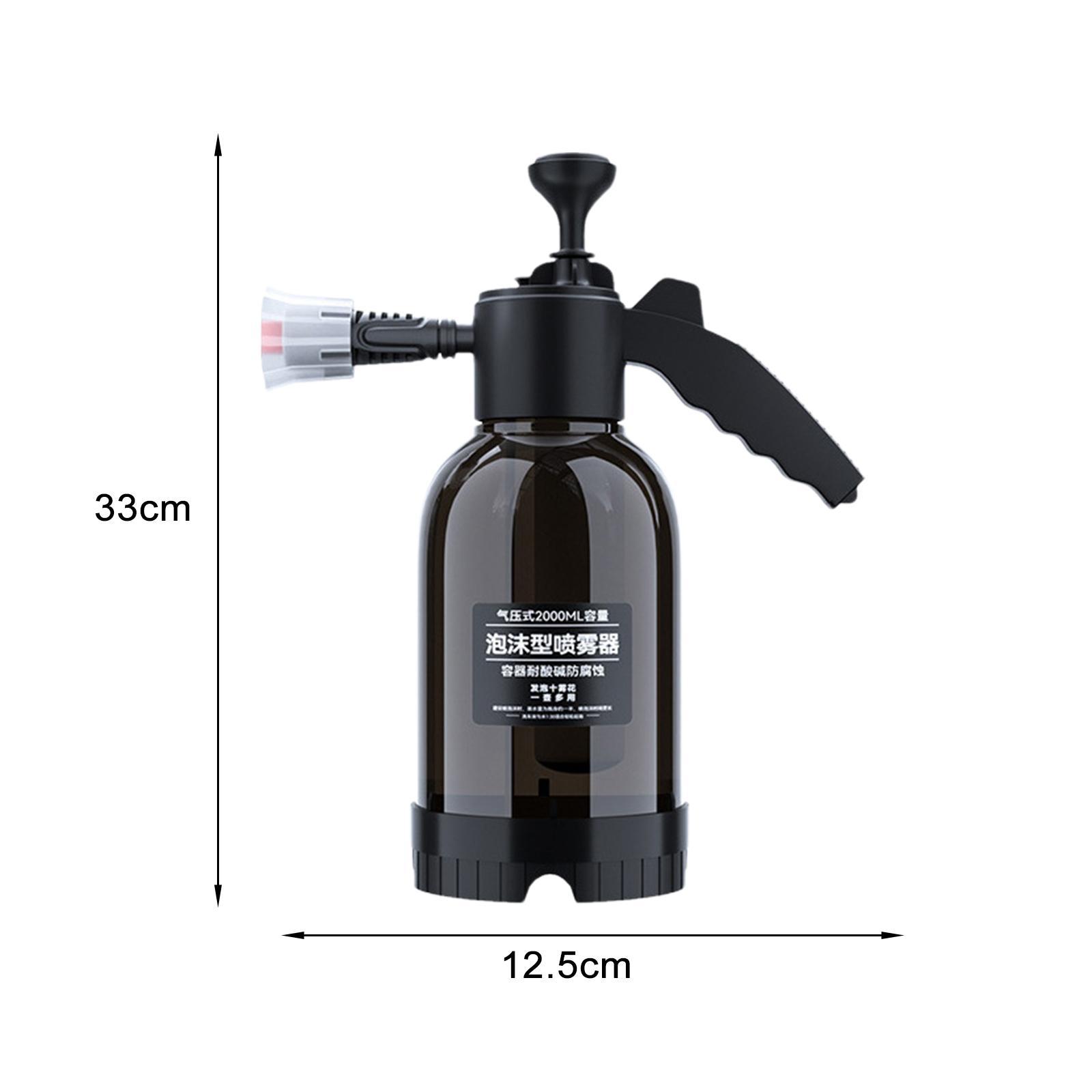 Car Wash Pump Foaming Watering Can Foam Sprayer for Watering Flower Garden