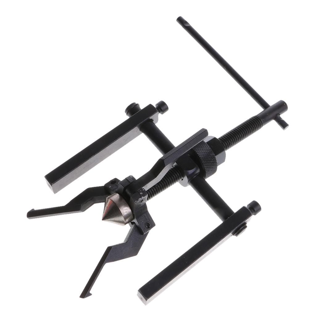Auto 3-Jaw Inner Bearing Puller Tool Kit Bushing Gear Extractor Motorcycle