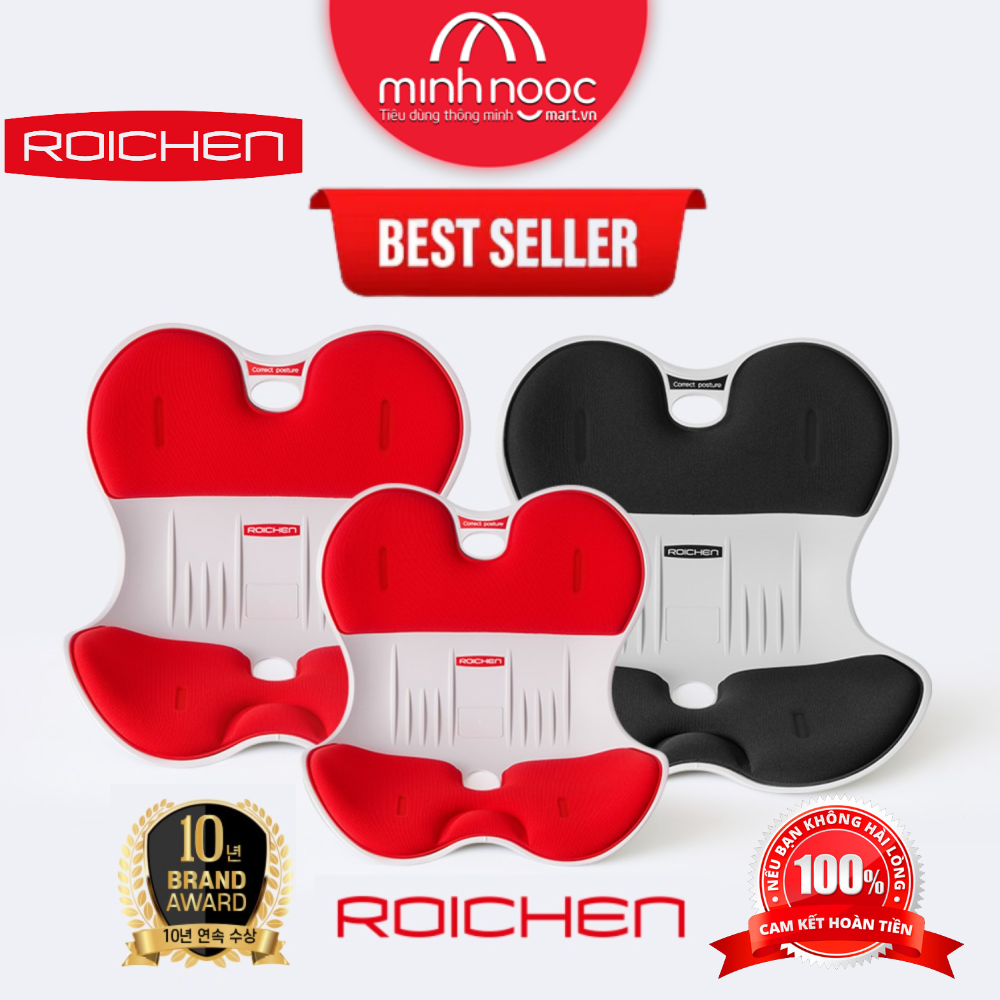 Ghế Chỉnh Dáng Ngồi Đúng - Roichen Hàn Quốc Made In Korea. Dùng Cho Nam, Nữ, Trẻ Em. Hàng Chính Hãng - Ghế Nam, Xanh Mint
