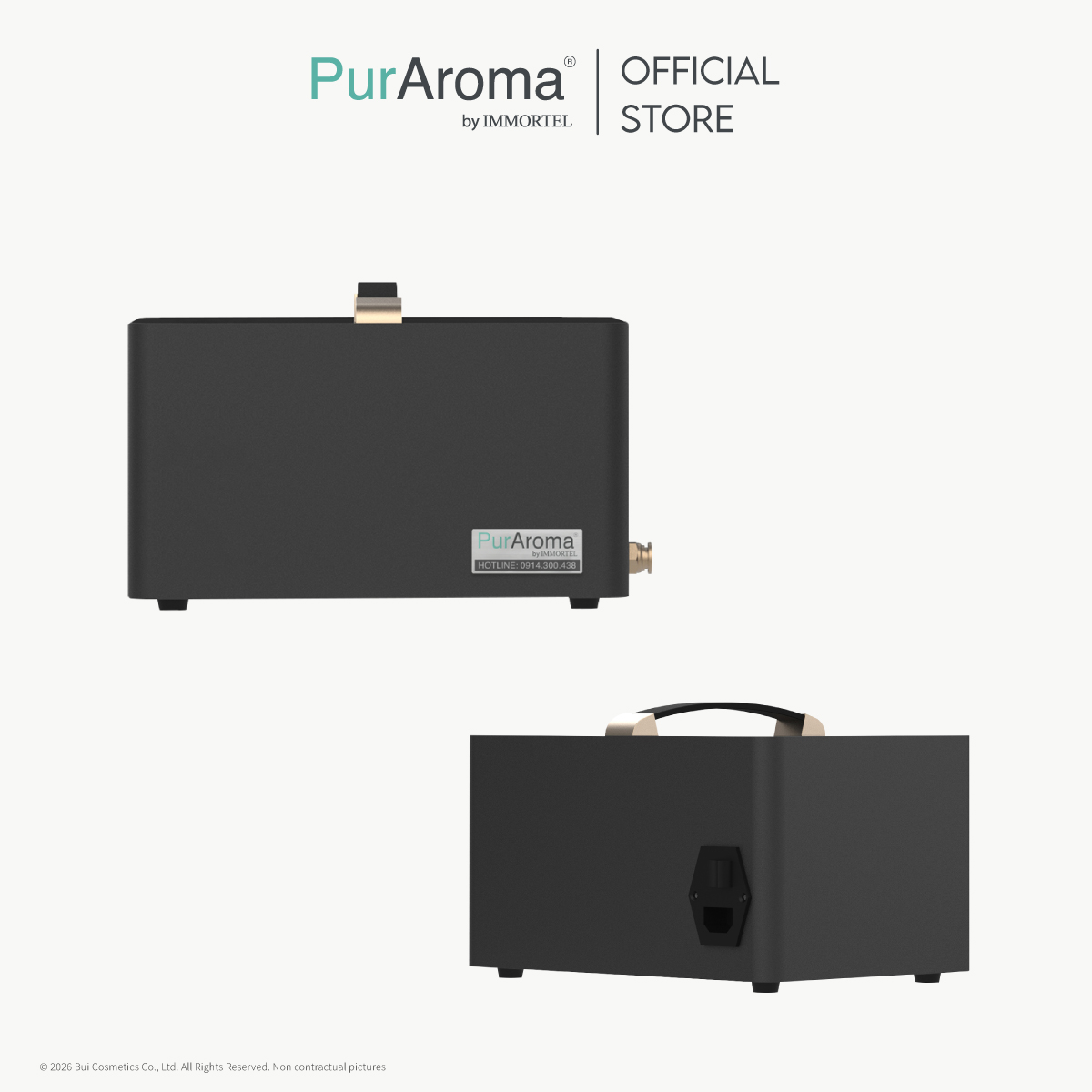 Máy Khuếch Tán Công Nghiệp PurAroma PRO 26W - Công Nghệ Phun Sương Lạnh Nano Siêu Mịn