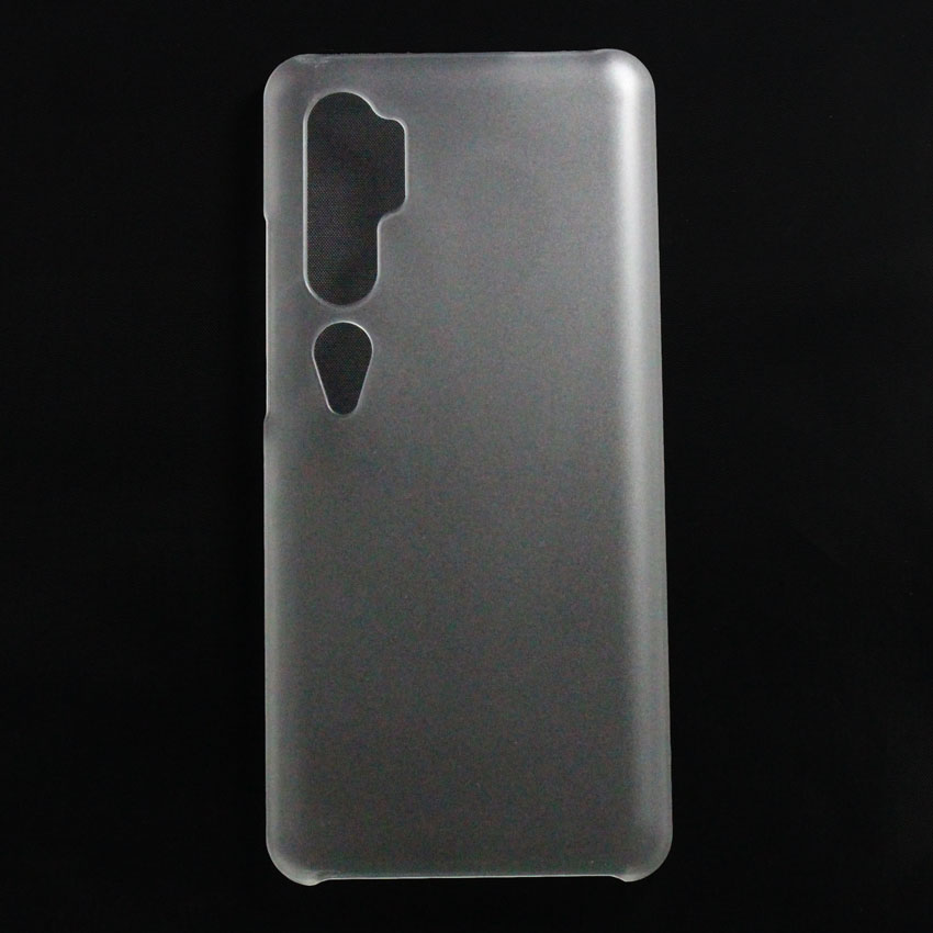 Ốp lưng nhựa cứng cho Xiaomi Mi Note 10, Mi Note 10 Pro trong nhám