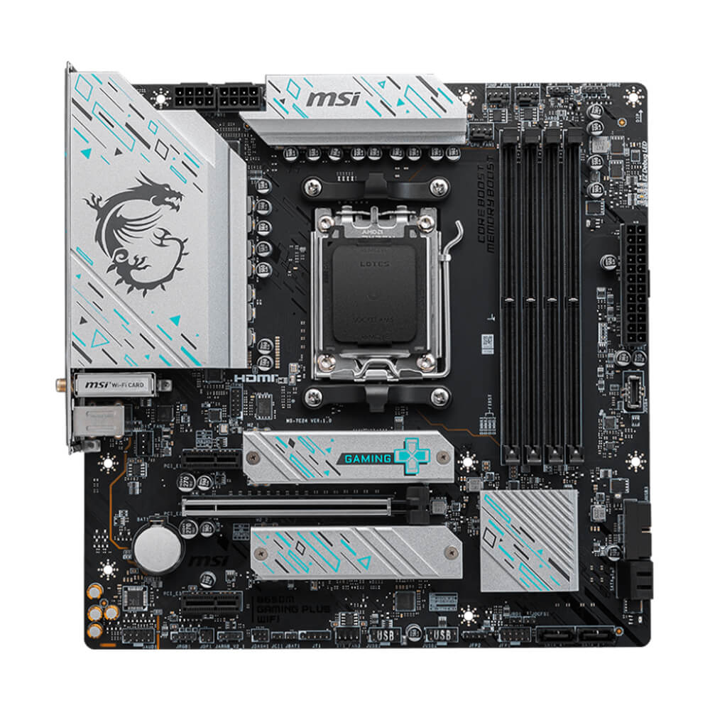 Bo Mạch Chủ Main MSI B650M GAMING PLUS WIFI Socket LGA1718 - Hàng Chính Hãng