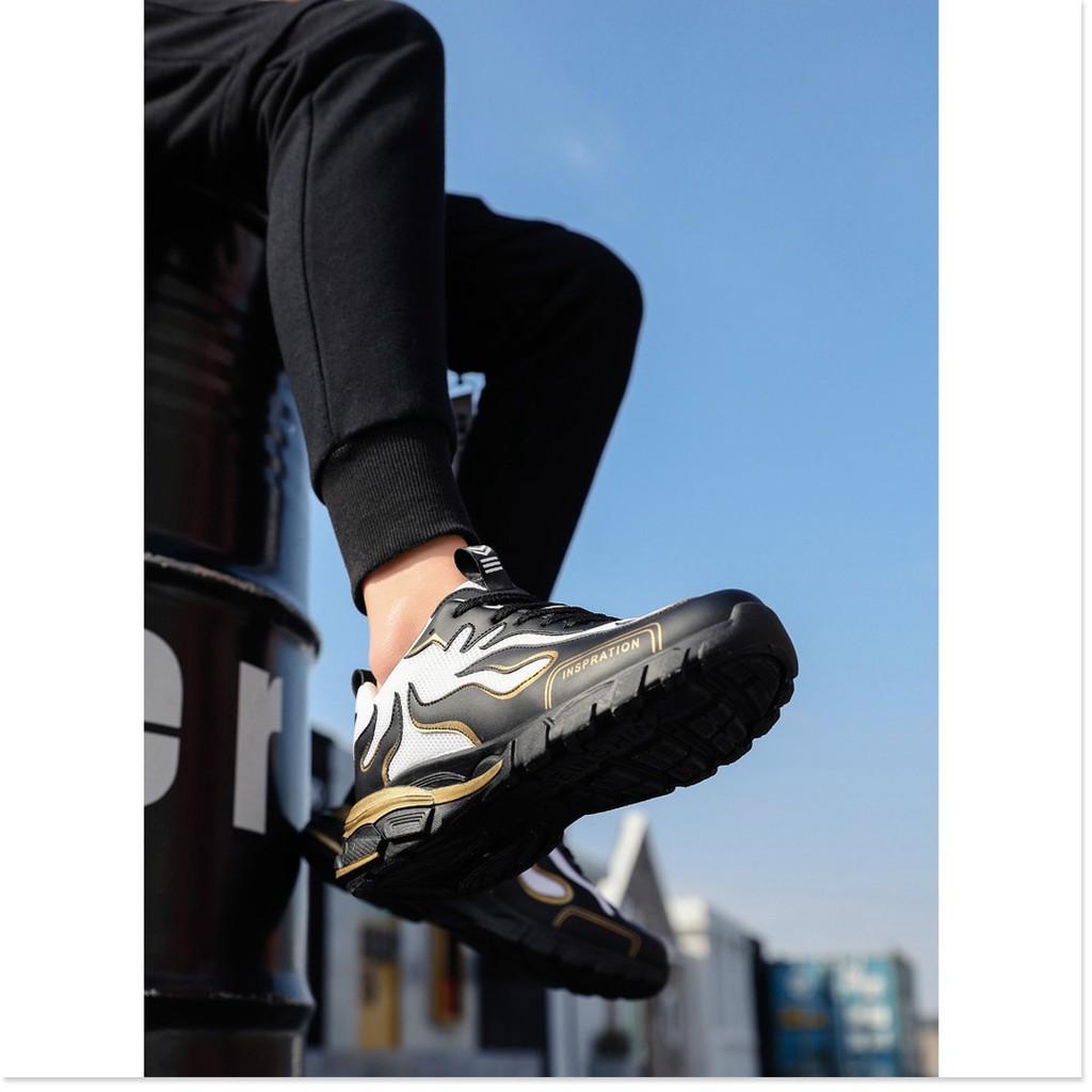 Giày sneaker nam - Thể Thao, Chạy Bộ, Đi Chơi - Đế Cao Su Cực Bền
