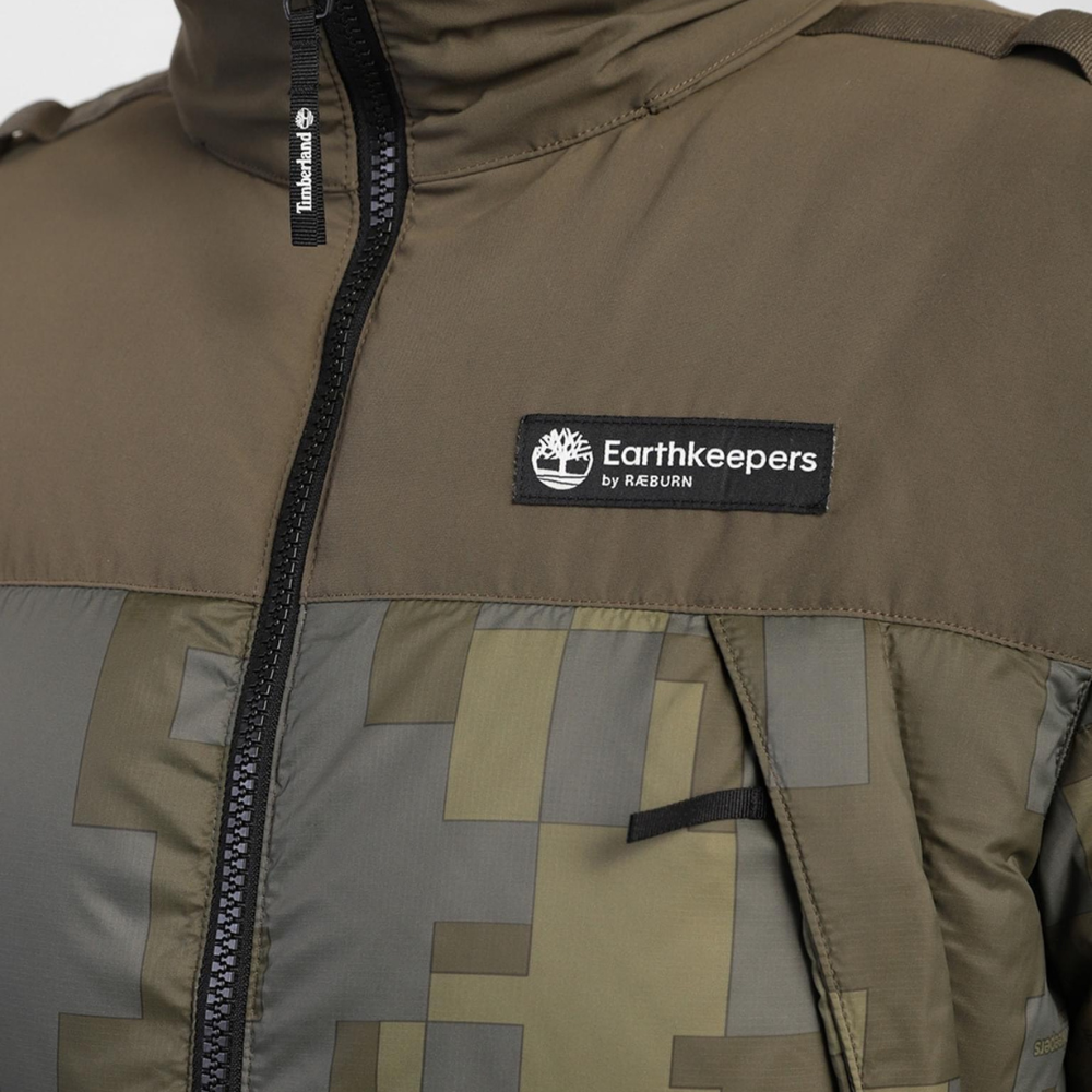 TIMBERLAND Áo Khoác Mùa Đông Nam EK Raeburn Pinnacle Oversized Puffer Digi Camo AOP TB0A25K3C0