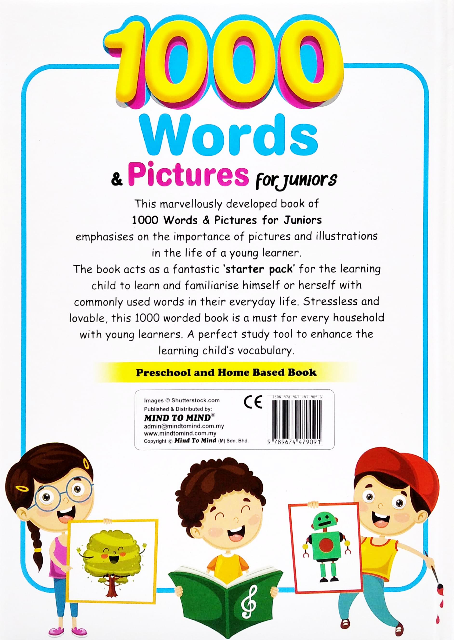1000 Words &amp; Pictures For Juniors