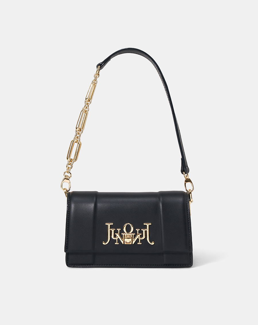 Túi Xách Nữ Thời Trang JUNO Cỡ Nhỏ Shoulder Bag Trang Trí Khóa Logo Cách Điệu TXN737