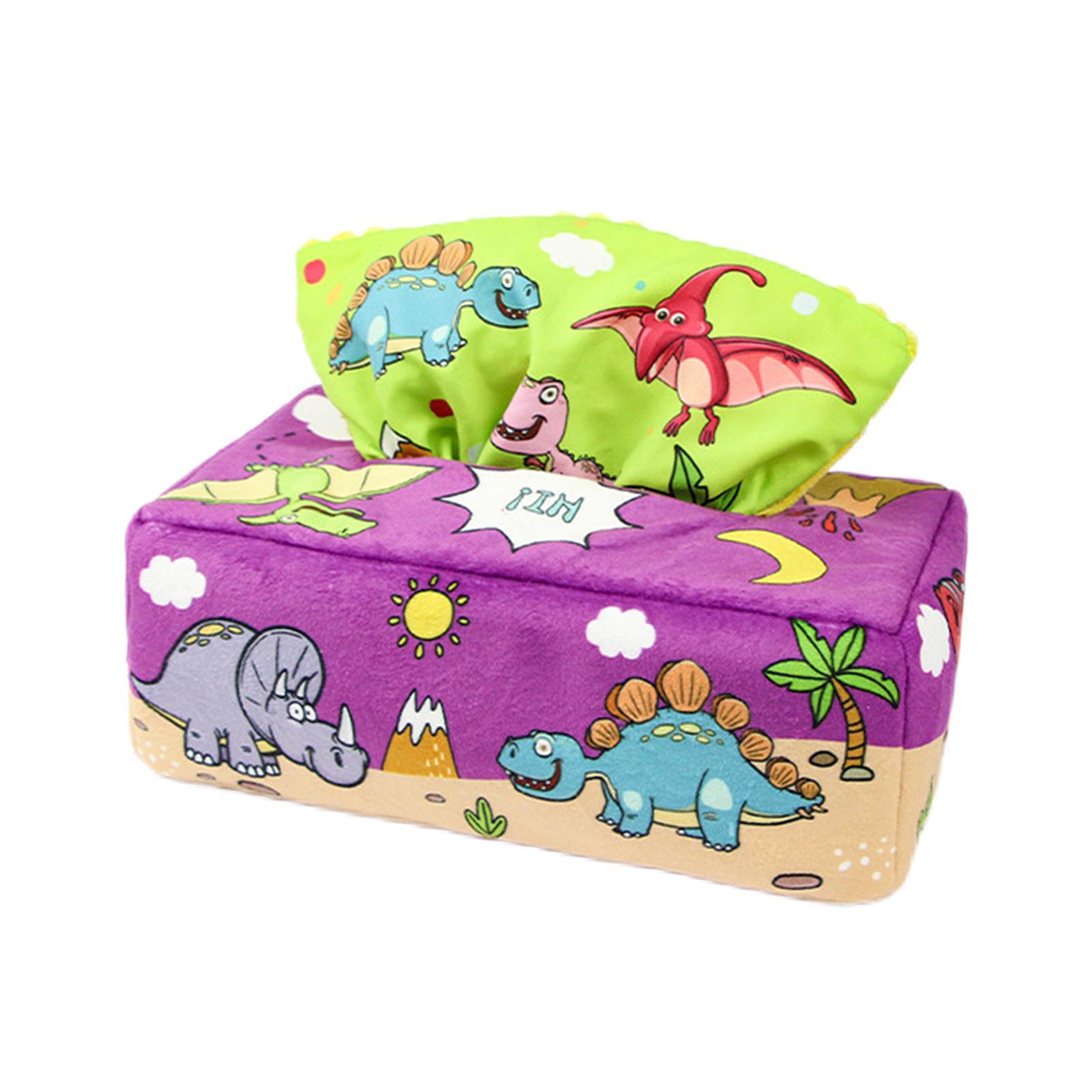 Tissue Box Baby Toy Montessori Play Sensory Toy for Infants Toddler Newborns