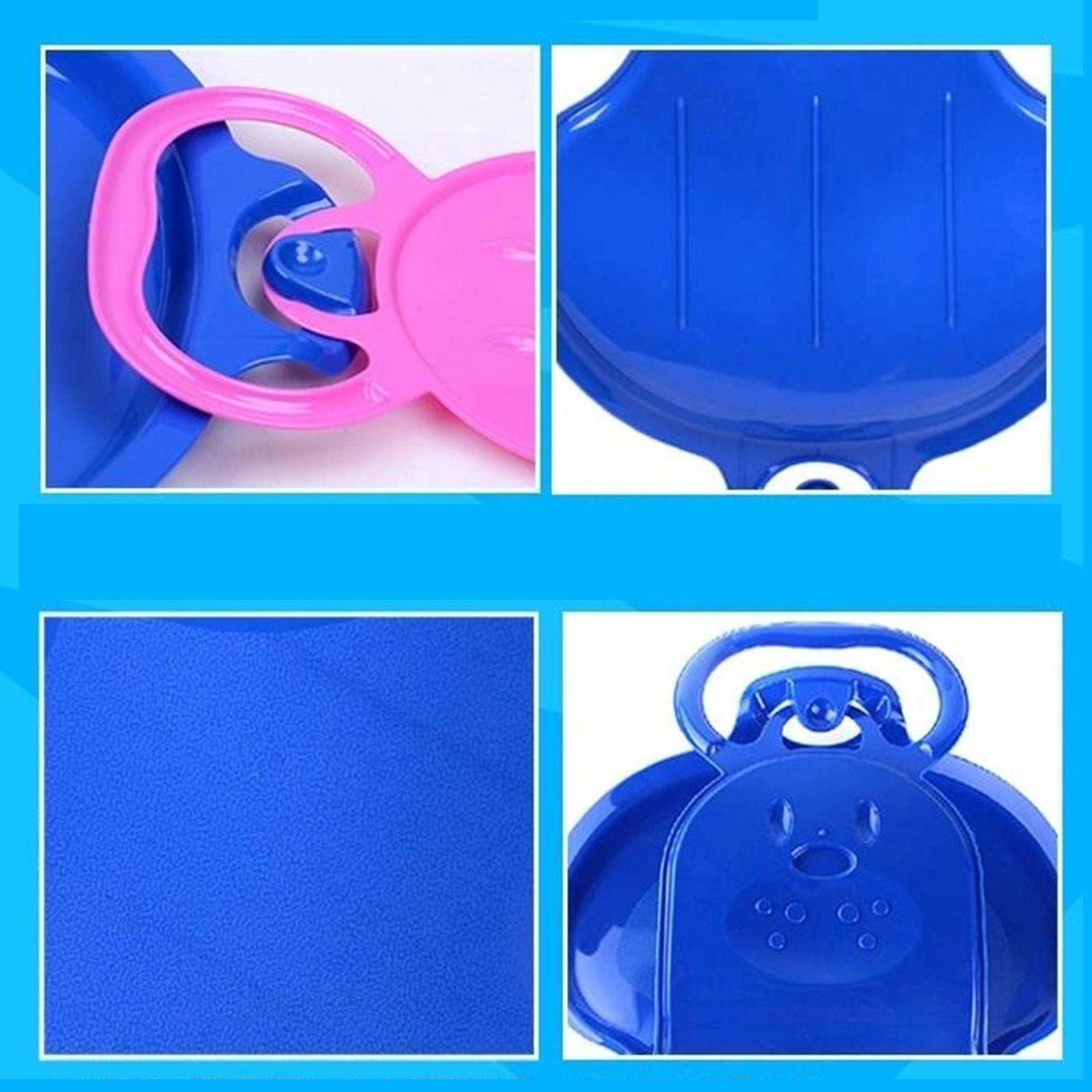 Heavy Duty Toboggan Sleigh Sledding Kids Sledge Ski Board Toys Skiing Winter Snow Sled for Grass Skate Sports Garden Backyard Sand Children