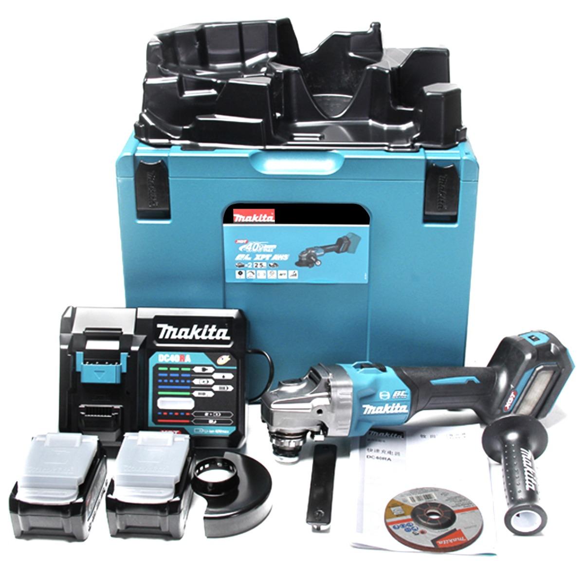 MÁY MÀI GÓC DÙNG PIN 40V 125MM MAKITA GA023GM201 - HÀNG CHÍNH HÃNG