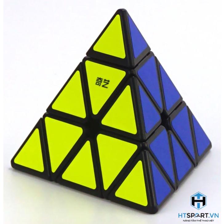 RuBik 3x3 Kim Tự Tháp, Rubik Viền Đen Tam Giác 3 Tầng, Thách Thức Độ Khó Cao Cấp