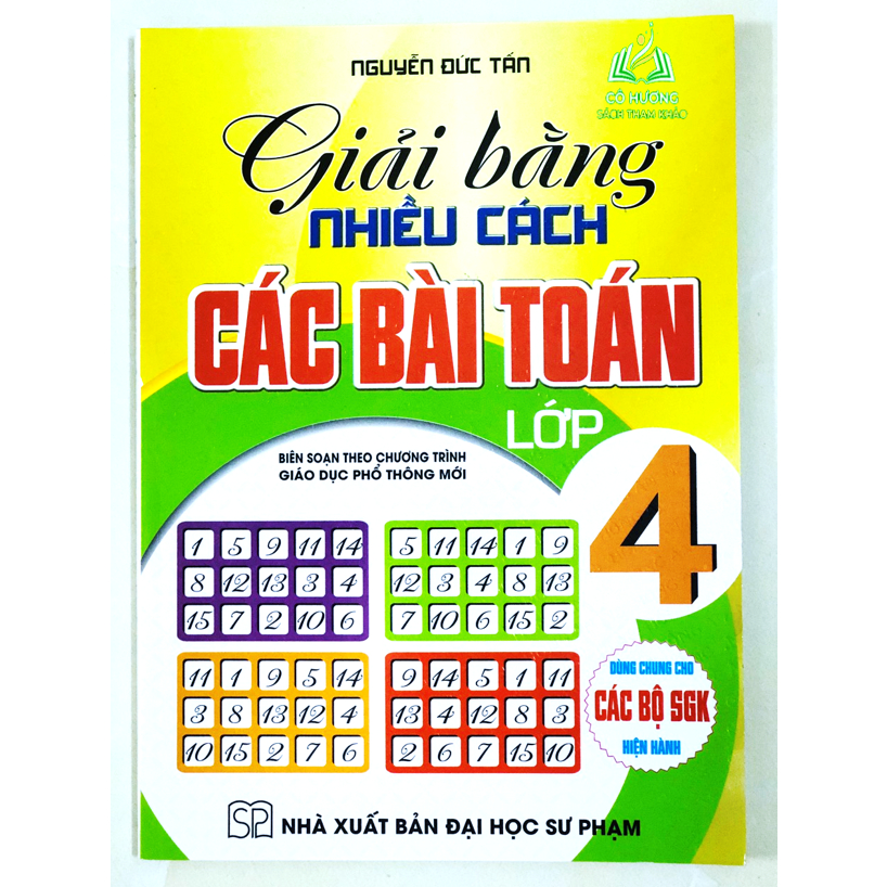 Sách - giải bằng nhiều cách các bài toán lớp 4
