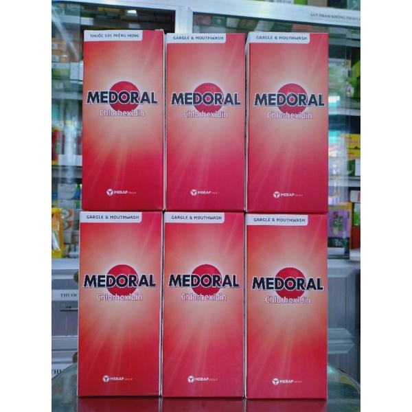 Nước Súc Miệng Họng MEDORAL (Chlohexidin) 250ml