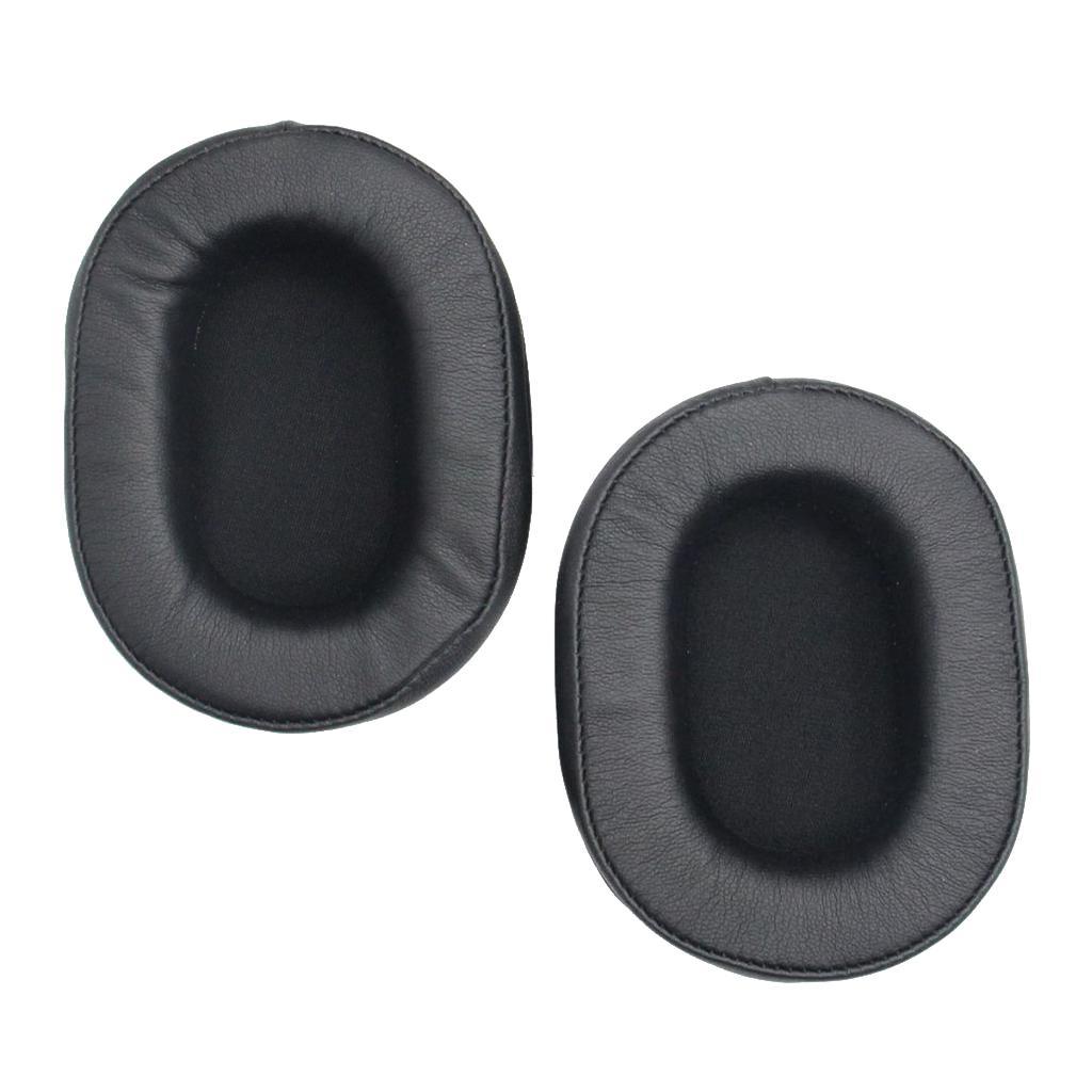 Replacement Ear Pads Cushions For ATH-MSR7 Headphones black