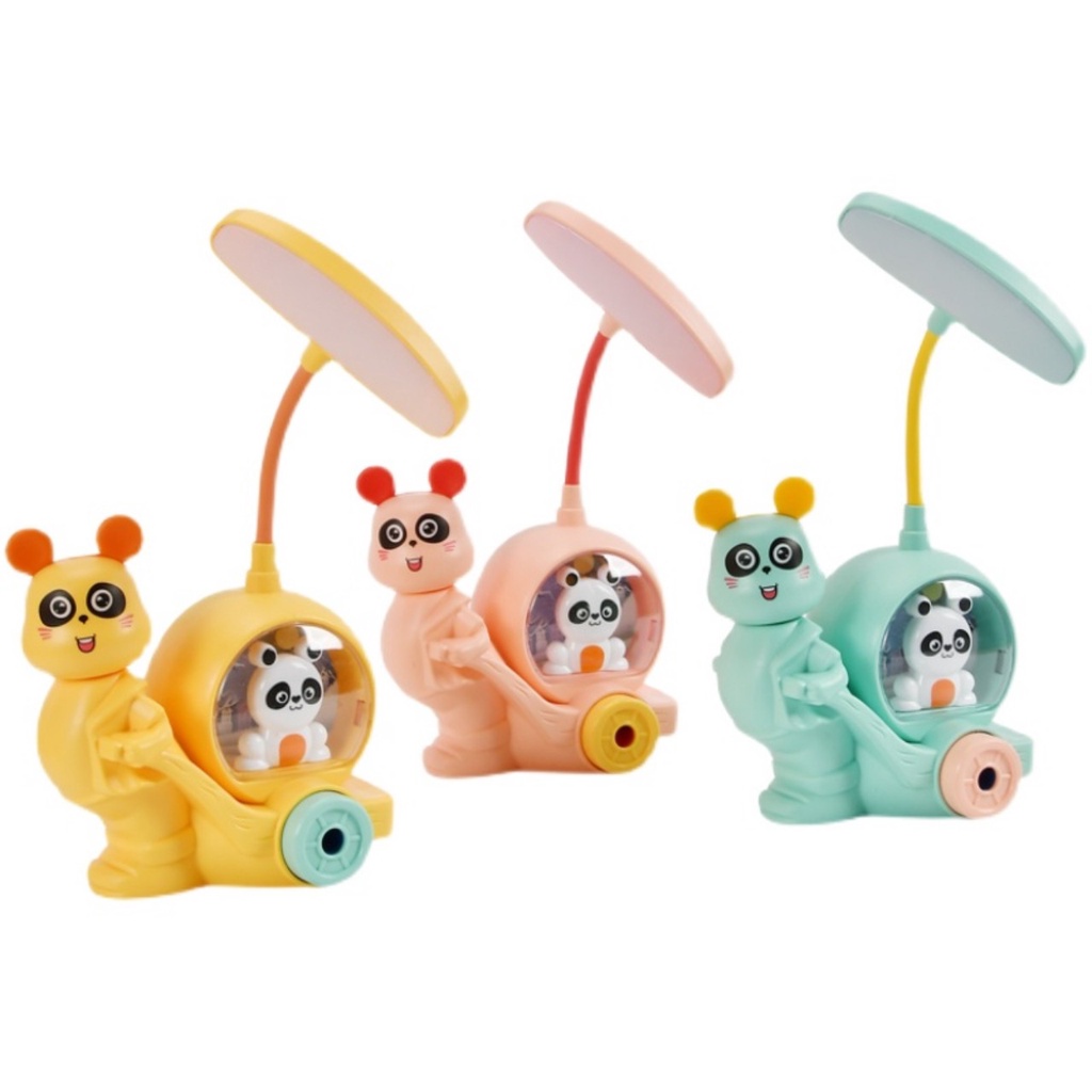 Đèn Học Led Để Bàn Chống Cận Ngộ Ngĩnh Dễ Thương Kèm Hộp Gọt Bút Chì Giao Màu Ngẫu Nhiên