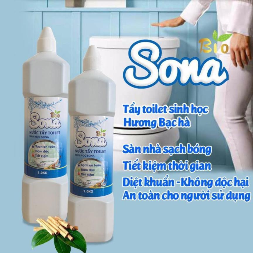 Tẩy Rửa Toilet hương QUẾ, Mùi Hương Dễ Chịu, Sạch Bong, Ngừa Vi Khuẩn 1kg