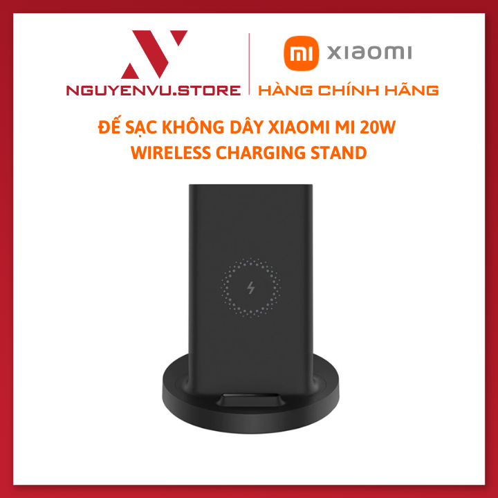 Đế sạc không dây Xiaomi 20W GDS4145GL- hàng chính hãng Xiaomi