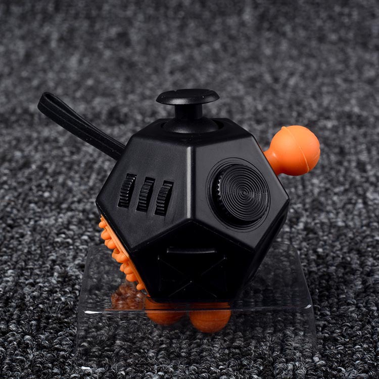 Fidget Cube Khối Vuông Giảm Stress Holy Crystal Thế hệ mới 2019 - Tặng bộ 3 con quay Spinner