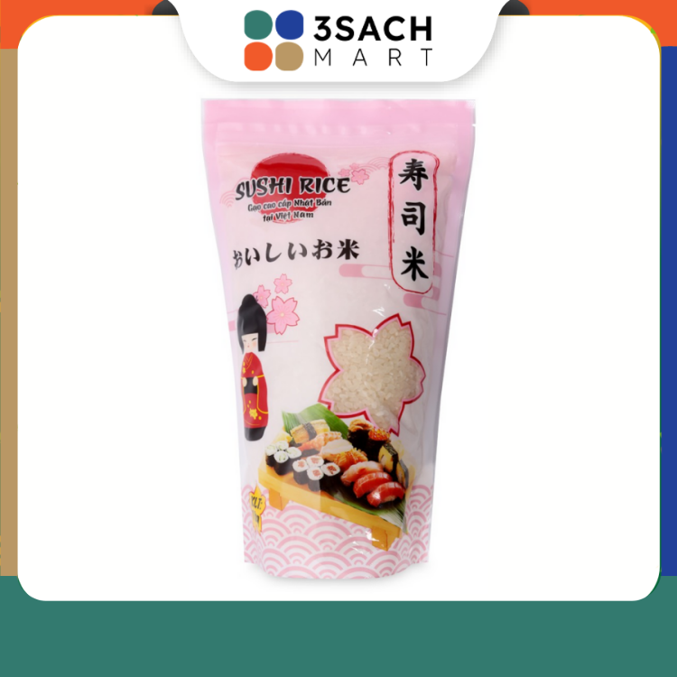 Gạo Nhật Sushi Rice - gói 1kg