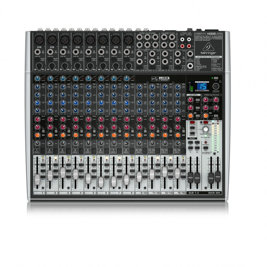 BEHRINGER XENYX X2222USB - HÀNG CHÍNH HÃNG