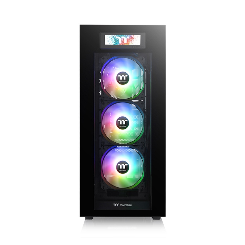 Vỏ Case Thermaltake Divider 550 TG Ultra Black - Hàng chính hãng