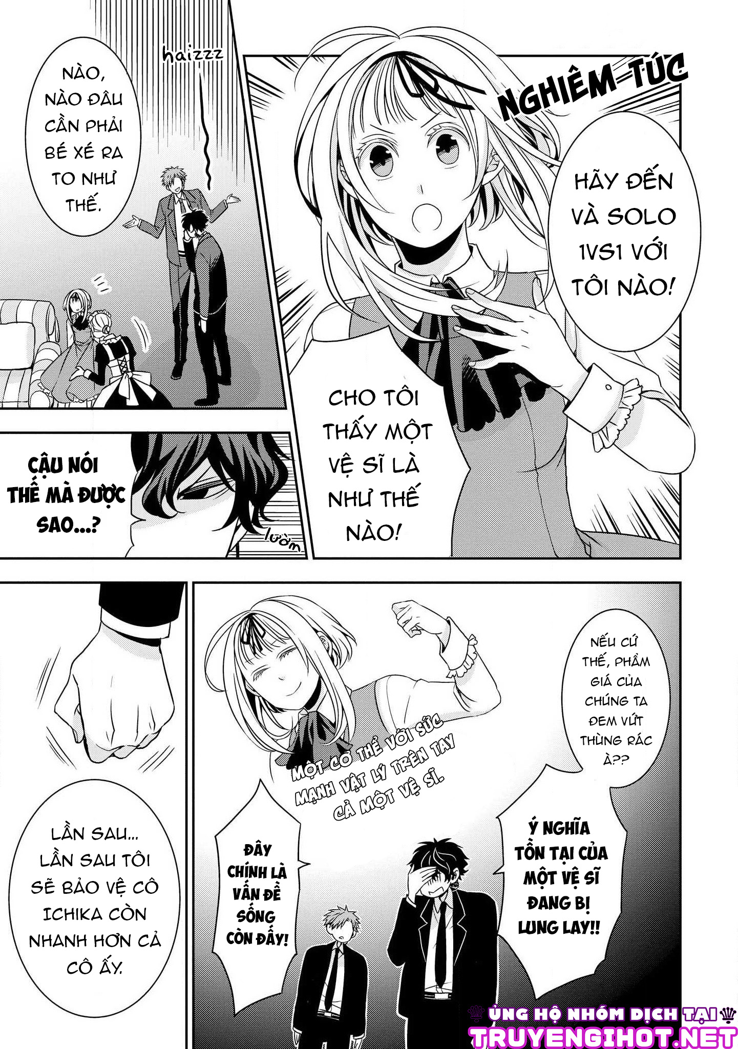 Ojou-sama ga Mamorasete Kurenai chapter 1 - Trang 10