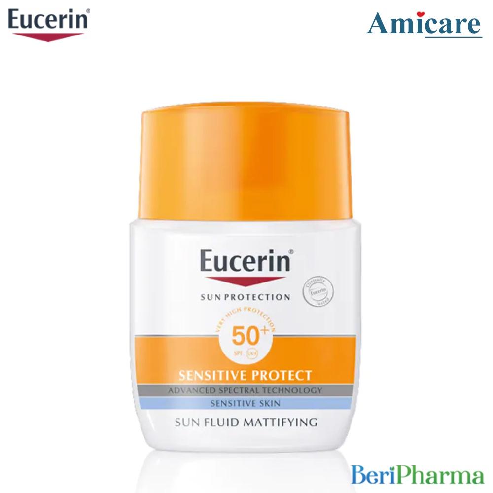 Eucerin Kem Chống Nắng Sun Mattifying Fluid 50+ 50ml