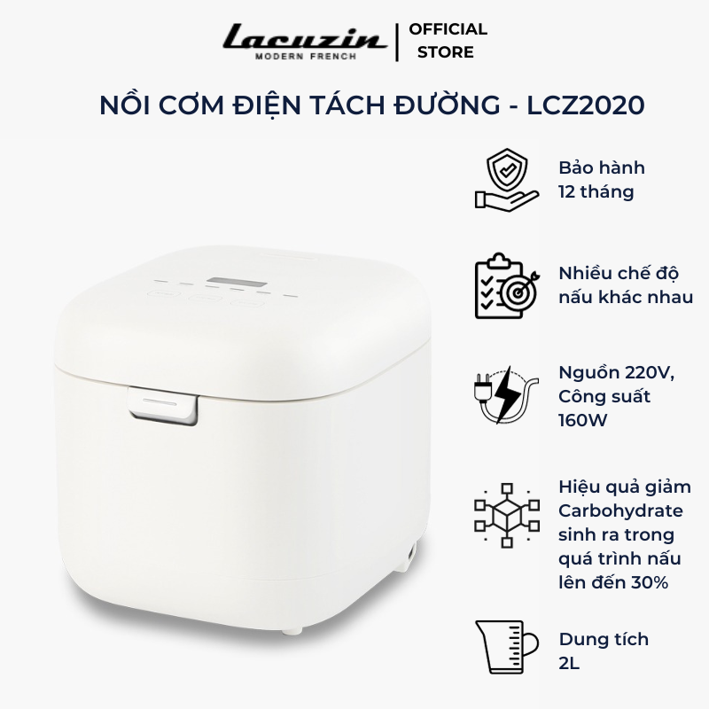 Nồi cơm điện tách đường - LCZ2020