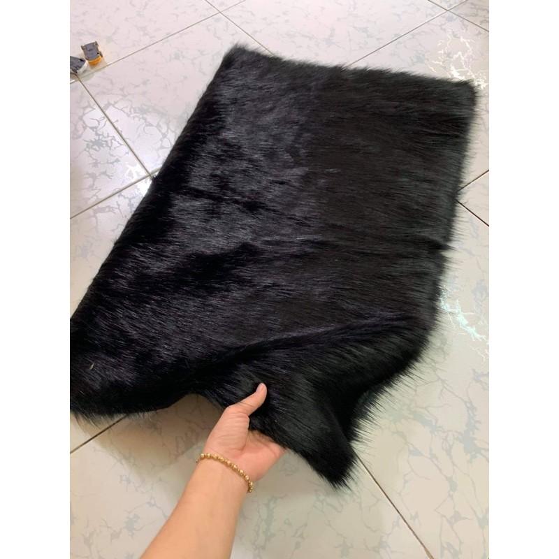Thảm lông dài hồ ly - Size 50cm x 40cm