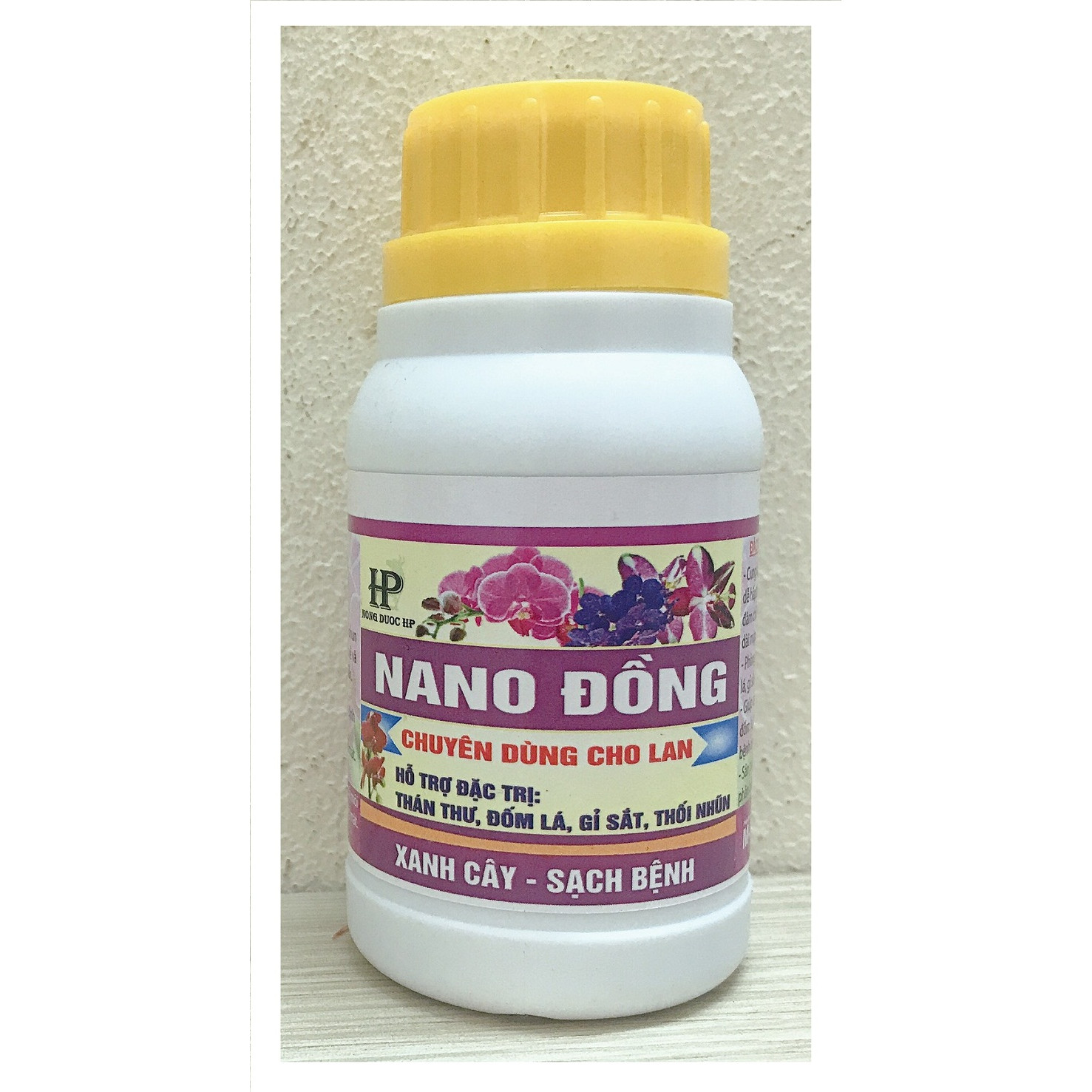 NANO Đồng Chuyên Dùng Cho Lan, Đặc Trị: Thán Thư, Đốm Lá, Gỉ Sắt, Thối Nhũn, Thể Tích: 100ml