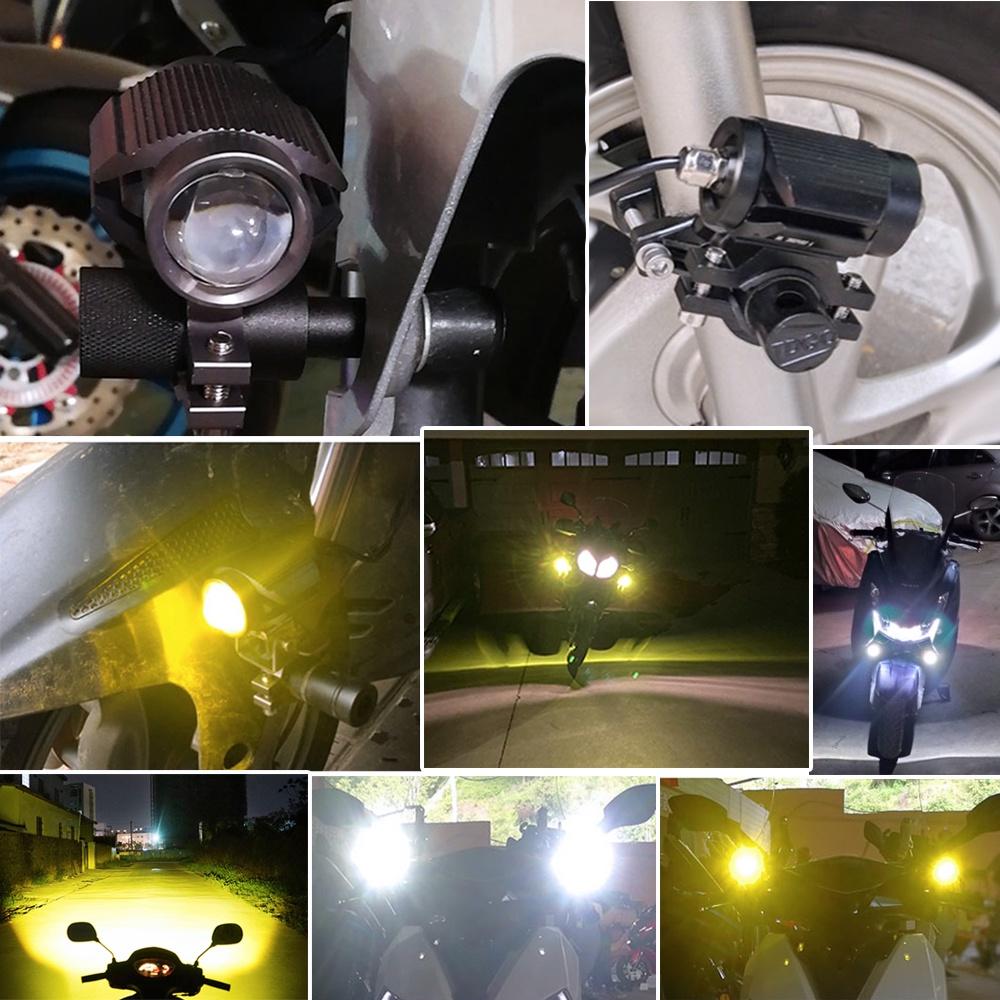 Đèn pha LED siêu sáng chuyên dụng cho xe máy