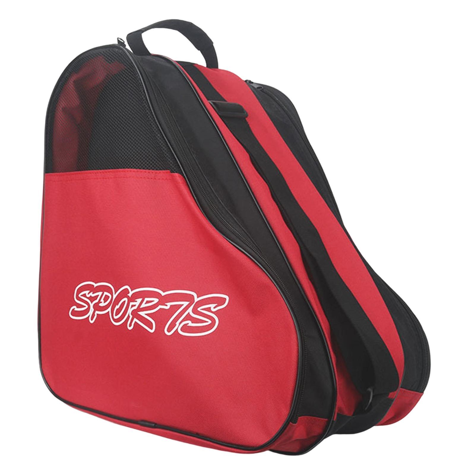 Skates Bag Breathable Case Backpack Ice Skating Bag Skates Storage Bag for Adult Sports Women