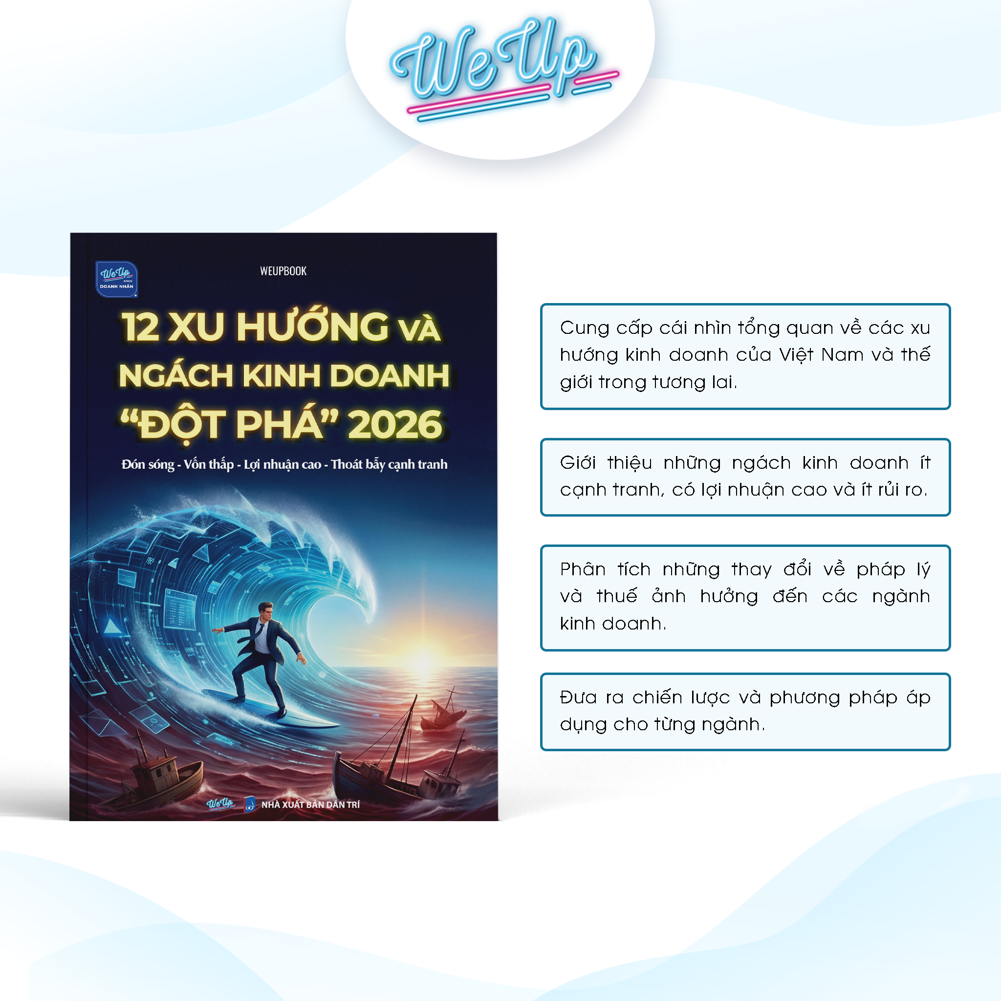 Sách 12 Xu Hướng &amp; Ngách Kinh Doanh Đột Phá 2026